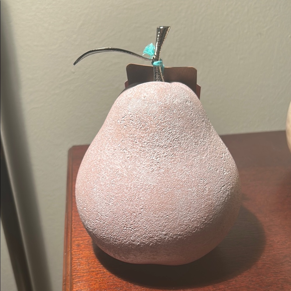 Chic Pink Pear Household Decor